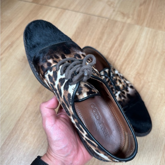Jimmy Choo Leopard Print Oxfords - Picture 4 of 9
